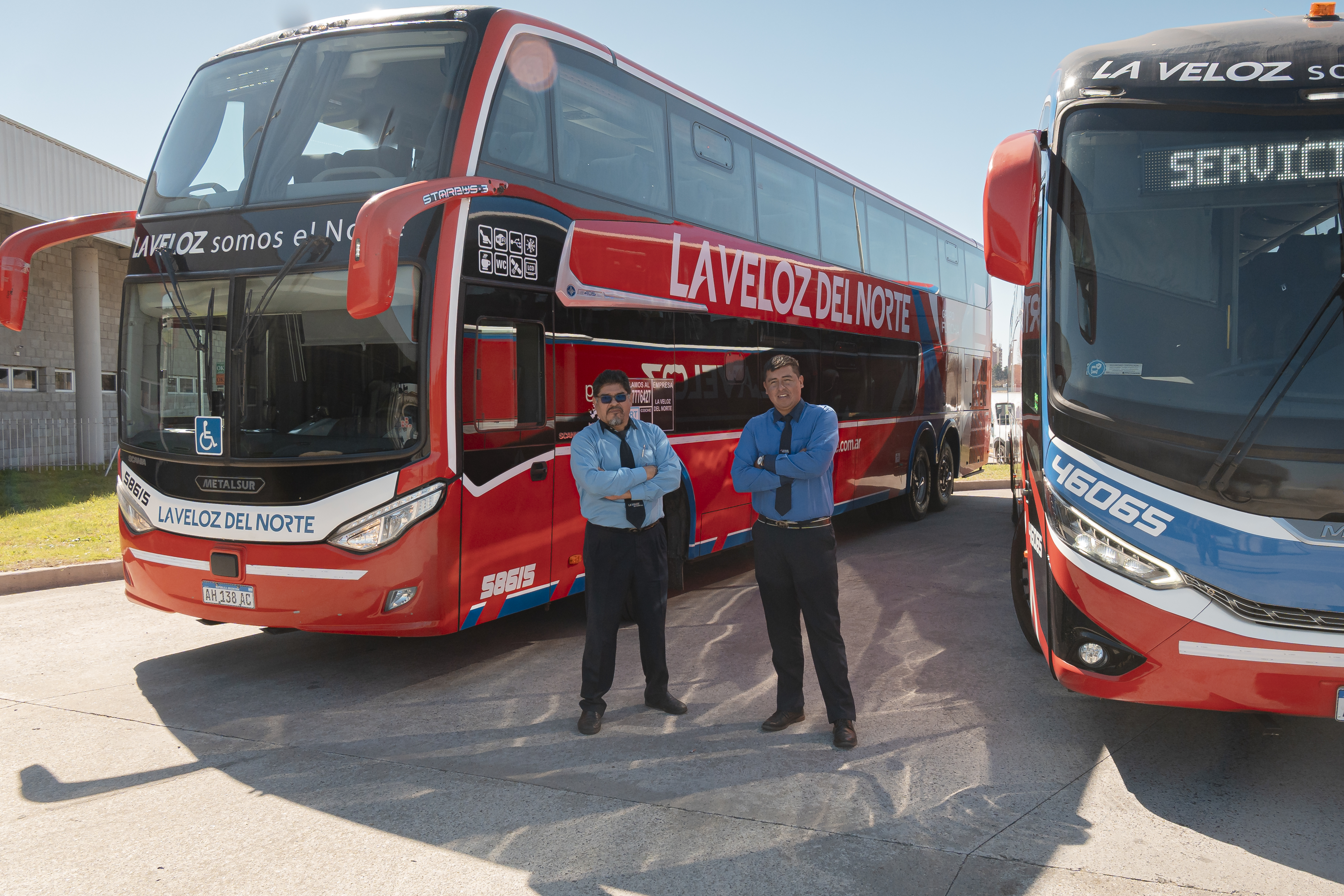 La Veloz del Norte alquiler de bus